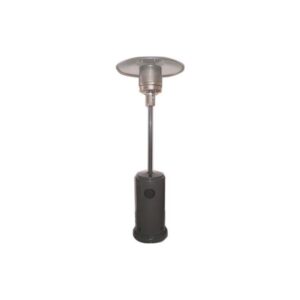 ESTUFA EXTERIORES GAS CORONA METALICA NEGRA