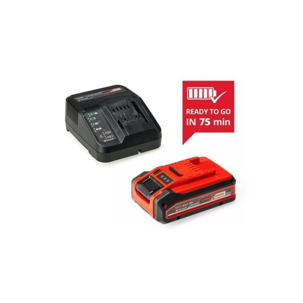 KIT CARGADOR POWER-X 18V + 18V 4.0 AH PLUS