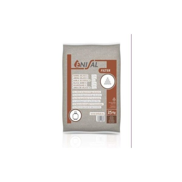 SORRA SILICE ENISAL SECA FINA SACO 25KG. 3855