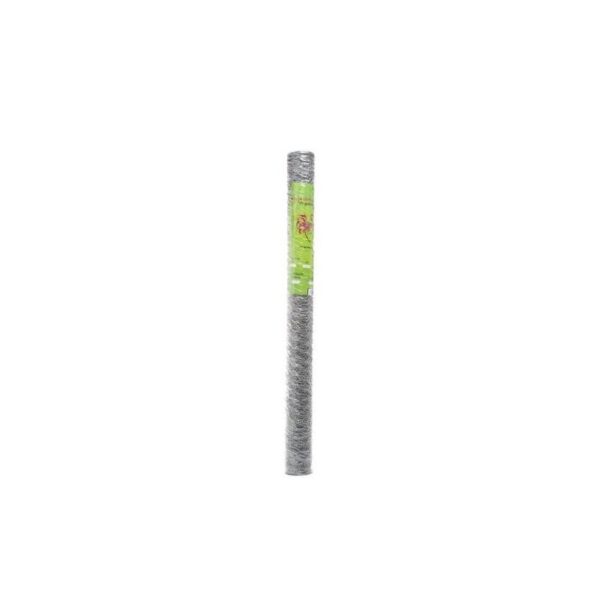 ROLLO TRIPLE TORSION GALVANIZADA N25 1X10M