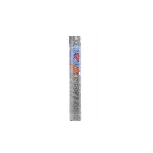 ROLLO TRIPLE TORSION GALVANIZADA N13 25X1M