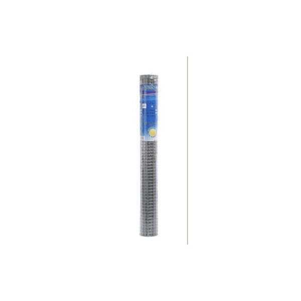 ROLLO MALLA SOLDADA GALVANIZADA 6X6MM 1X10M