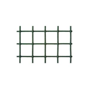 ROLLO MALLA SOLDADA GALVAN.PLAST.VDE. 25X25MM 5X1M