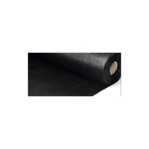 MALLA ANTIHIERBAS NEGRA 100GR 2X10M. 213020