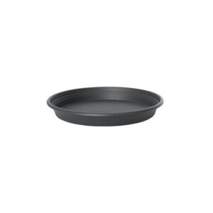 PLATO MACETA BALCON REDONDO ANTRACITA 25CM.