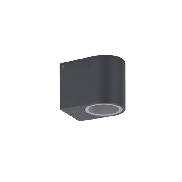 APLIQUE DE PARED 1XGU10 100MM IP54 GRAFITO