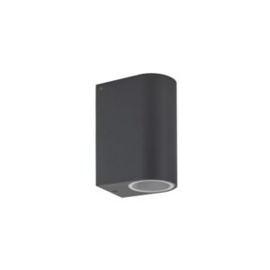 APLIQUE DE PARED 2XGU10 150MM IP54 GRAFITO