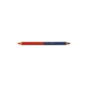LAPIZ MINA ROJA AZUL GRUESO (CAJA DE 12) 45008