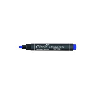 MARCADOR PERMANENTE PICA TIPO BALA AZUL