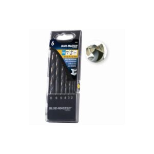 EST. 6 BROCAS HSSCO ANTISLIP INOX ￘2-3-4-5-6-8 MM.