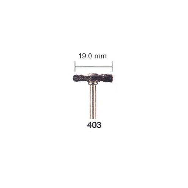 CEPILLO CERDA 19,2 MM. VASTAGO 3,2 MPX2 403