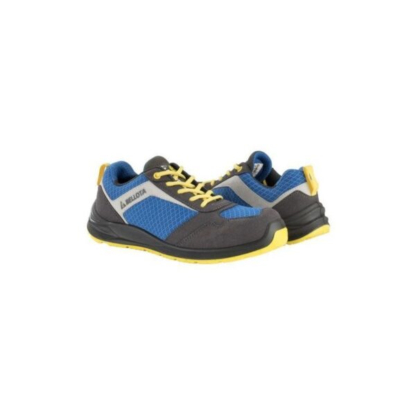 ZAPATO FLEX AZUL-AMARILLO T-46