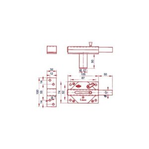 CERROJO 3930 HC LINCE