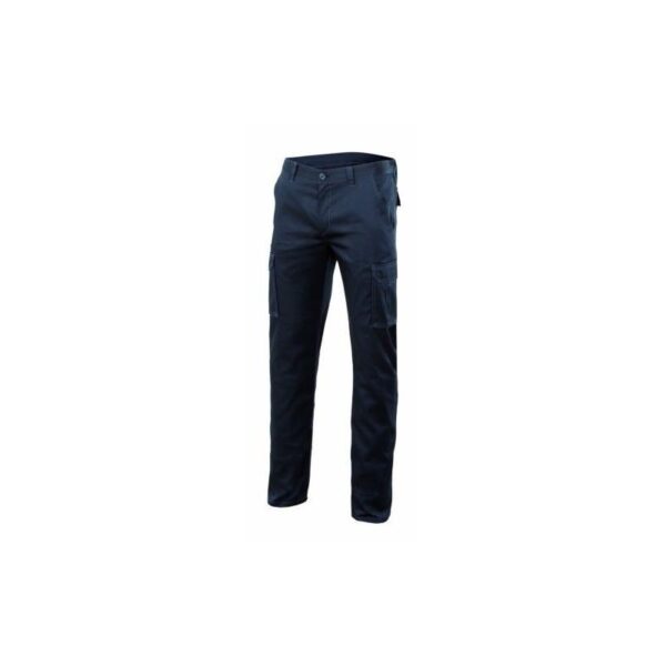 PANTALON ALGODON/FIBRA/POLIESTER STRETCH NEGRO T46