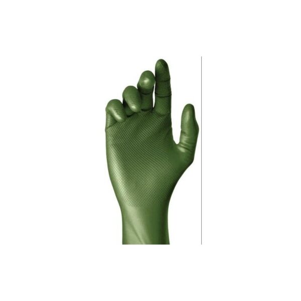 GUANTE NITRILO GRIPPAZ VERDE H580 MG/10(CAJA-10)