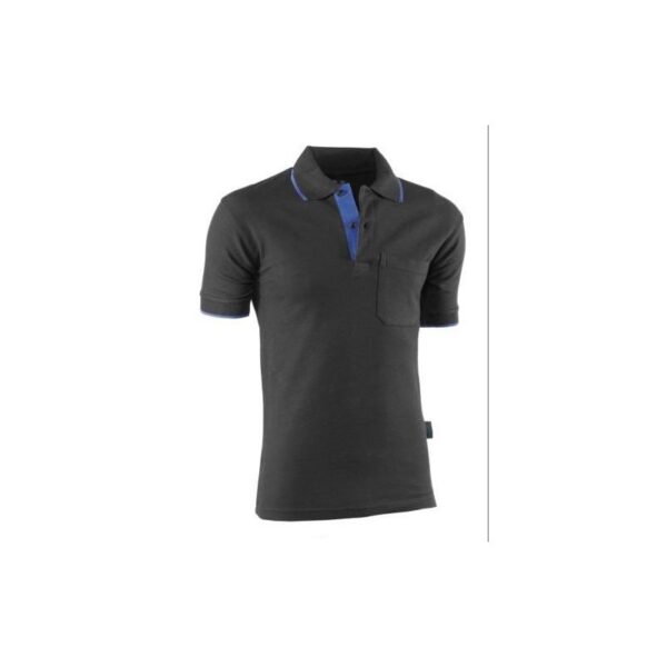 POLO TOP RANGE M/C NGR/AZLN.648 S