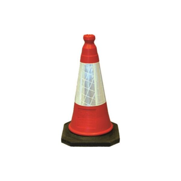 CONO SE￑ALIZACION FLUORESCENTE 50CM. 1638